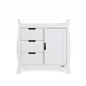 Obaby Stamford Luxe 3 piece room set- changing Unit- White