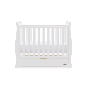 Obaby Stamford Space Saver Cot White 3