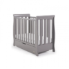 Obaby Stamford space saver cot taupe grey 3