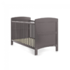 Obaby Grace Cot Bed Taupe Grey 2
