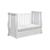 Nebraska Sleight Cot Bed - White 2