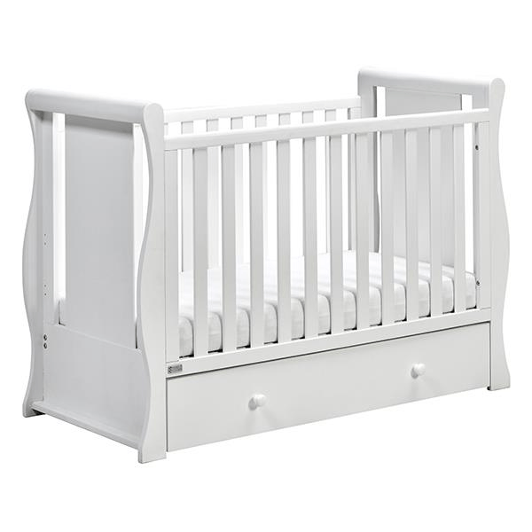 white cot bed