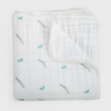 Petite Piccolo 3 Pack baby muslins - Feathers 3