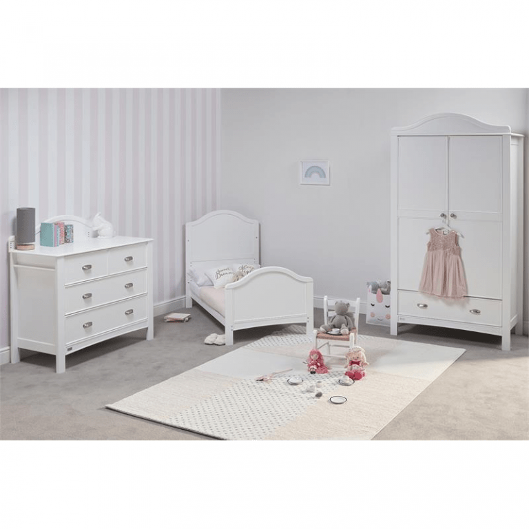 East Coast Toulouse Cot Bed White Olivers BabyCare
