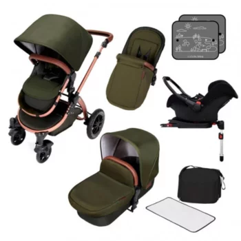 Ickle Bubba Stomp V4 All in One Travel System Woodland Bronze