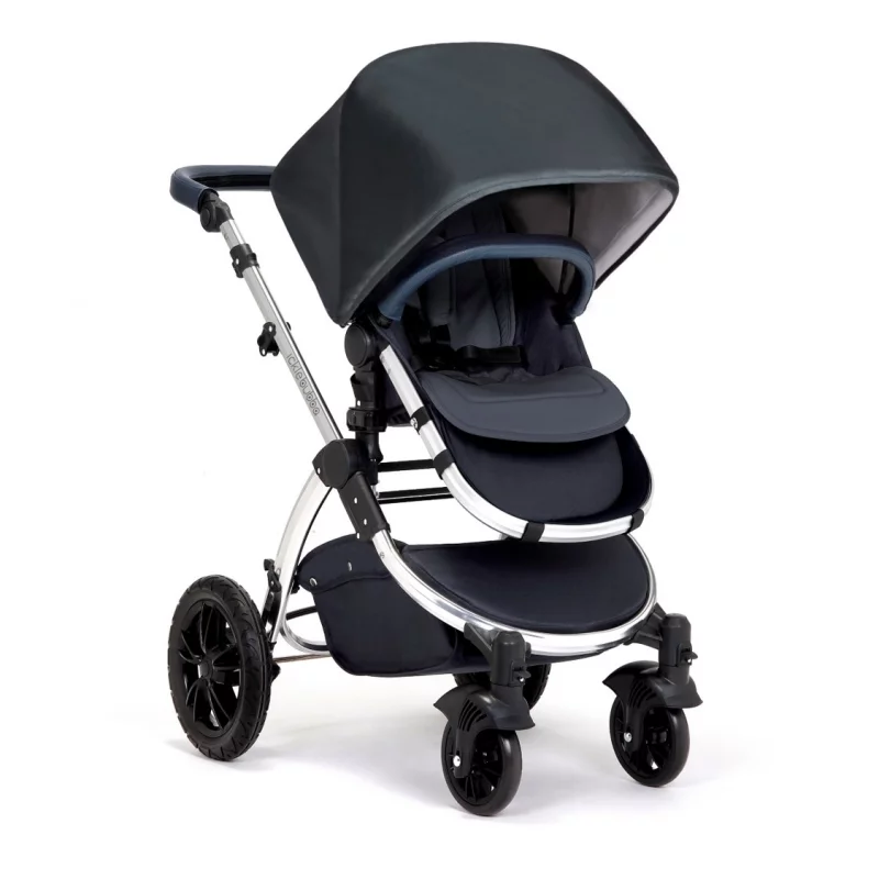 Ickle Bubba Stomp V4 Travel System ISOFIX Base Blueberry Chrome