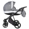 Mee-Go New Milano Travel System Bundle - Dove Grey - Side View