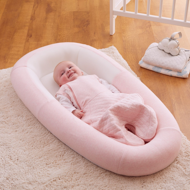 Purflo Sleep Tight Baby Bed Shell Pink Olivers BabyCare