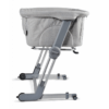 Unilove Hug Me Plus Bedside Crib Grey 4