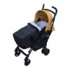 dual drive stroller mustard 1