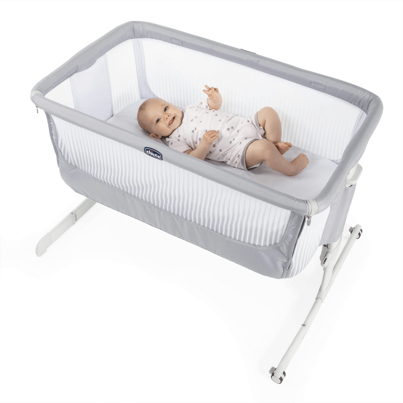 Chicco Next2Me Air SideSleeping Crib Stone Olivers BabyCare