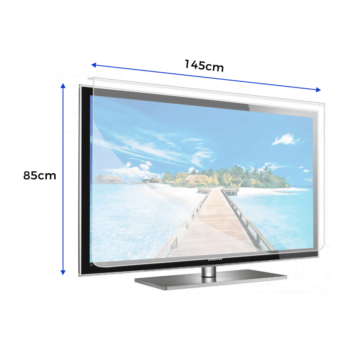 Smart TV Anti-Glare Screen Protector - For TV Size's 60" - 62"