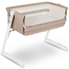 CBX hubble air side sleeping crib dreamy beige