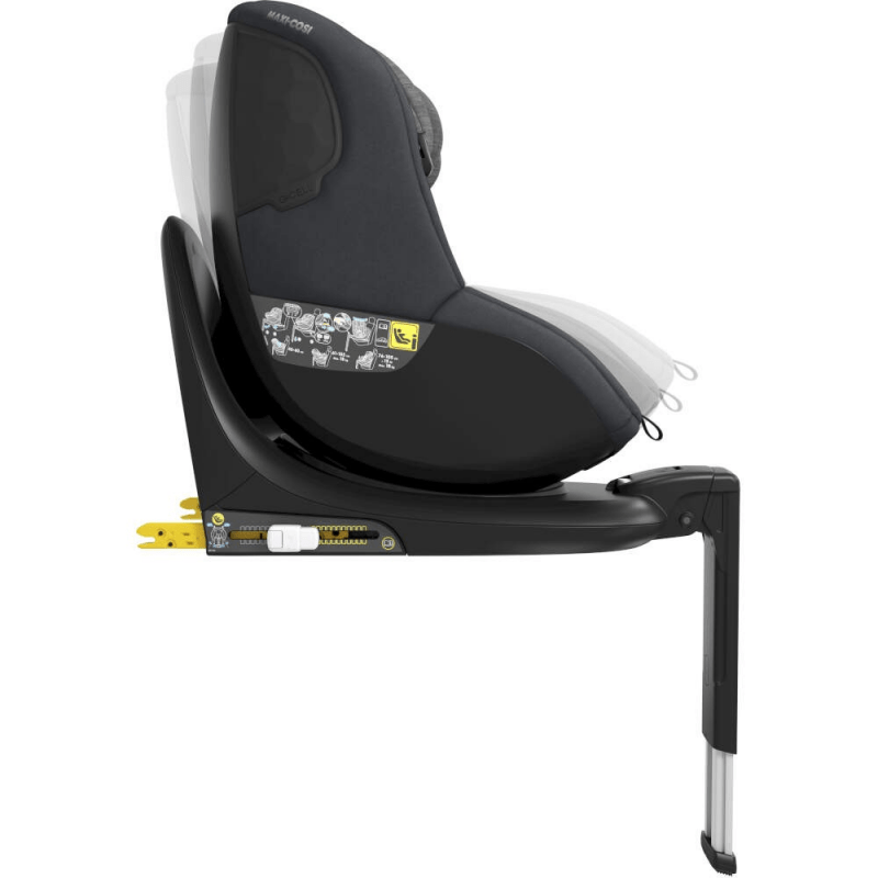 MaxiCosi Mica 360 iSize Car Seat Authentic Graphite