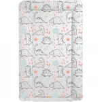 Callowesse Changing Mat Deluxe Waterproof with Raised Edges - Hello Dino