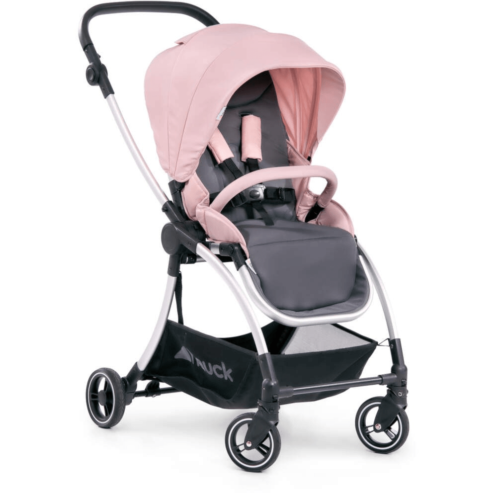 pink pushchair from birth