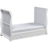 East Coast Nebraska Sleigh Cot Bed - White