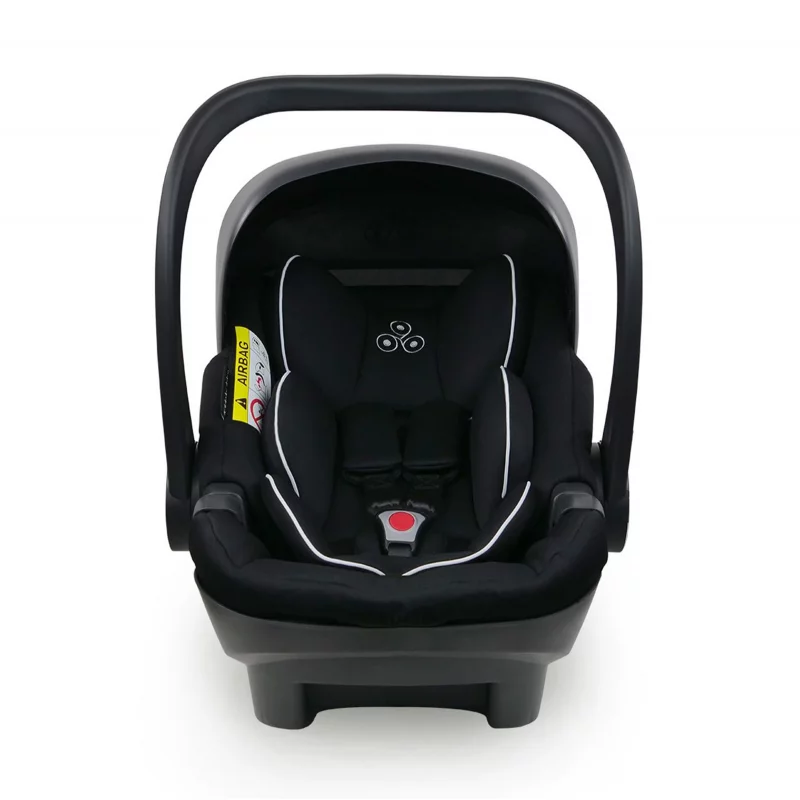 Ickle Bubba Stomp V3 i-Size Travel System With ISOFIX Base - Black On Black Frame - Image 3