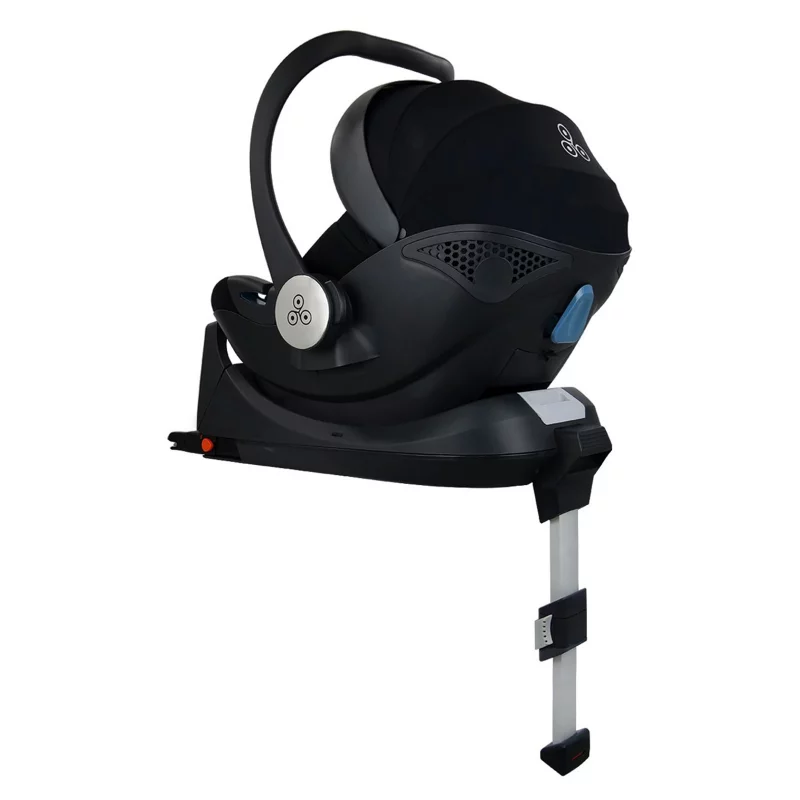 Ickle Bubba Stomp V3 i-Size Travel System With ISOFIX Base - Black On Black Frame - Image 2