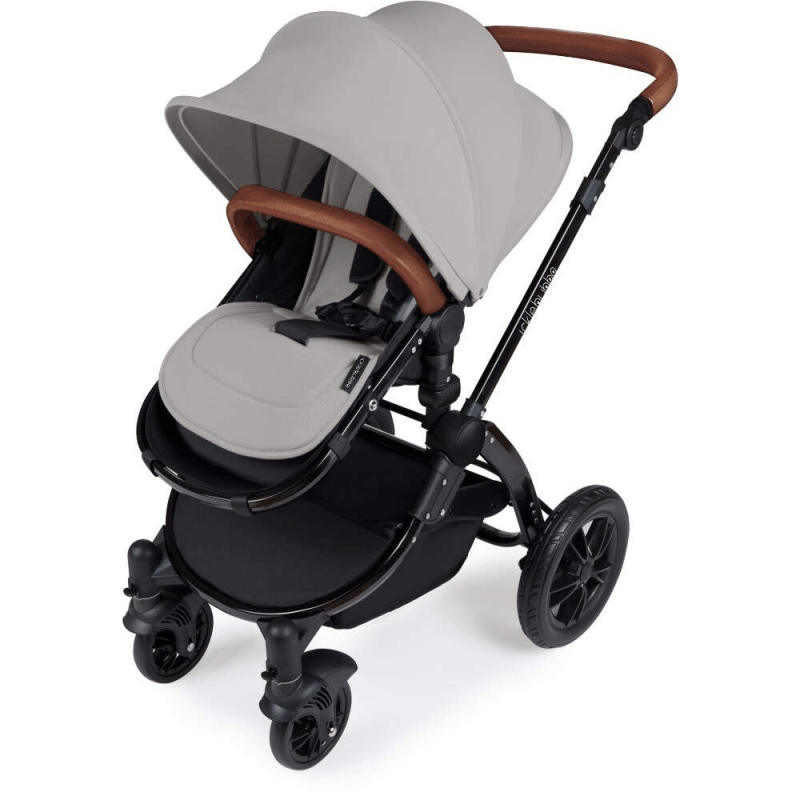Ickle Bubba Stomp V3 i Size Travel System Silver On Black Frame
