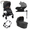 Nuna Triv Travel System Bundle Caviar