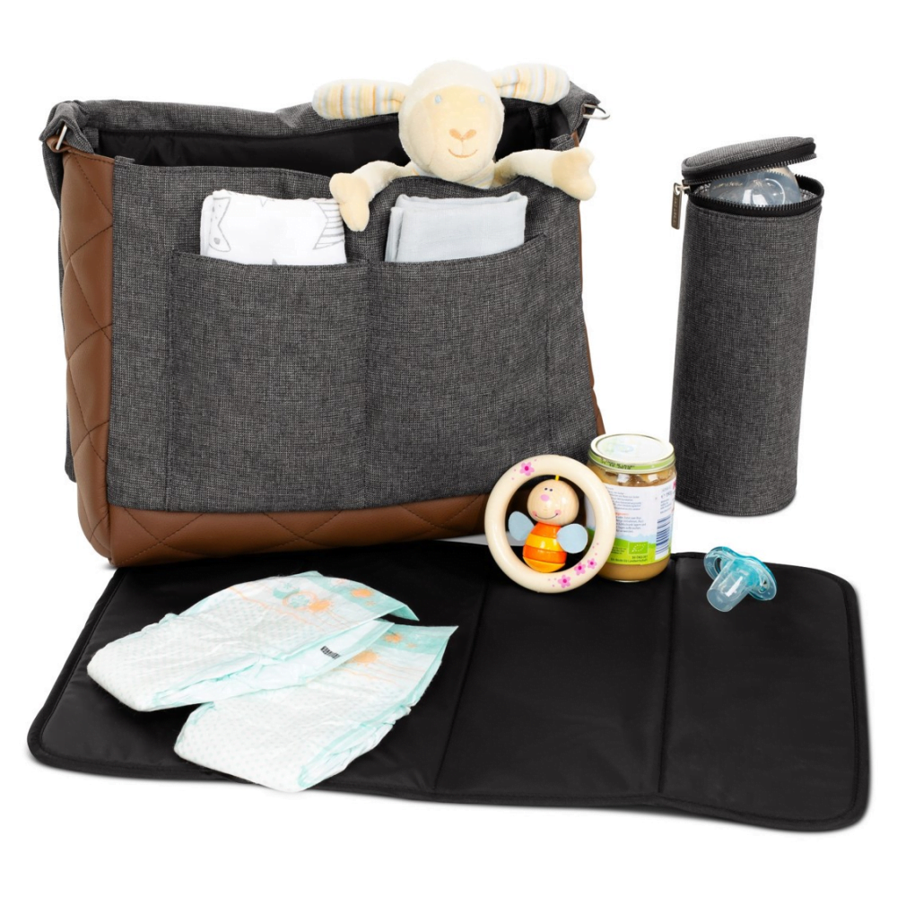 ABC Design Changing Bag Urban Asphalt Olivers Baby Care