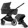 Emmaljunga NXT60 Carrycot and Seat Black Lounge Black