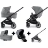 Emmaljunga NXT60 Travel System Black Lounge Grey