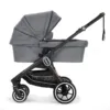 Emmaljunga NXT60 Travel System (Flat Seat) - Black Lounge Grey