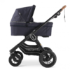 Emmaljunga NXT90 Carrycot Outdoor Black Lounge Navy