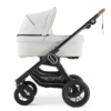 Emmaljunga NXT90 Carrycot Outdoor Black White Leatherette