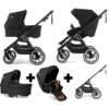 Emmaljunga NXT90 Travel System Black Outdoor Black