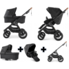 Emmaljunga NXT90 Travel System Outdoor Black Lounge Black