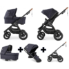 Emmaljunga NXT90 Travel System Outdoor Black Lounge Navy