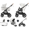 Emmaljunga NXT90 Travel System Outdoor Black White Leatherette