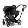 NXT Double Black Lounge Black Carrycot and Seat