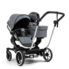 Silver Lounge Grey NXT Double Carrycot and Ergo