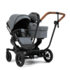 NXT Double Outdoor Black Lounge Grey Carrycot and Seat