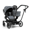 Silver Lounge Grey NXT Double Ergo and Carrycot