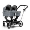 Silver Lounge Grey NXT Twin Carrycot