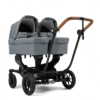 Outdoor Black Lounge Grey NXT Twin Carrycot