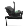 Tulip Car Seat Asphalt on ISOFIX base