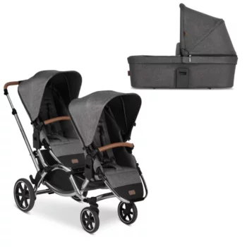 Zoom Double Tandem Pushchair + Carrycot
