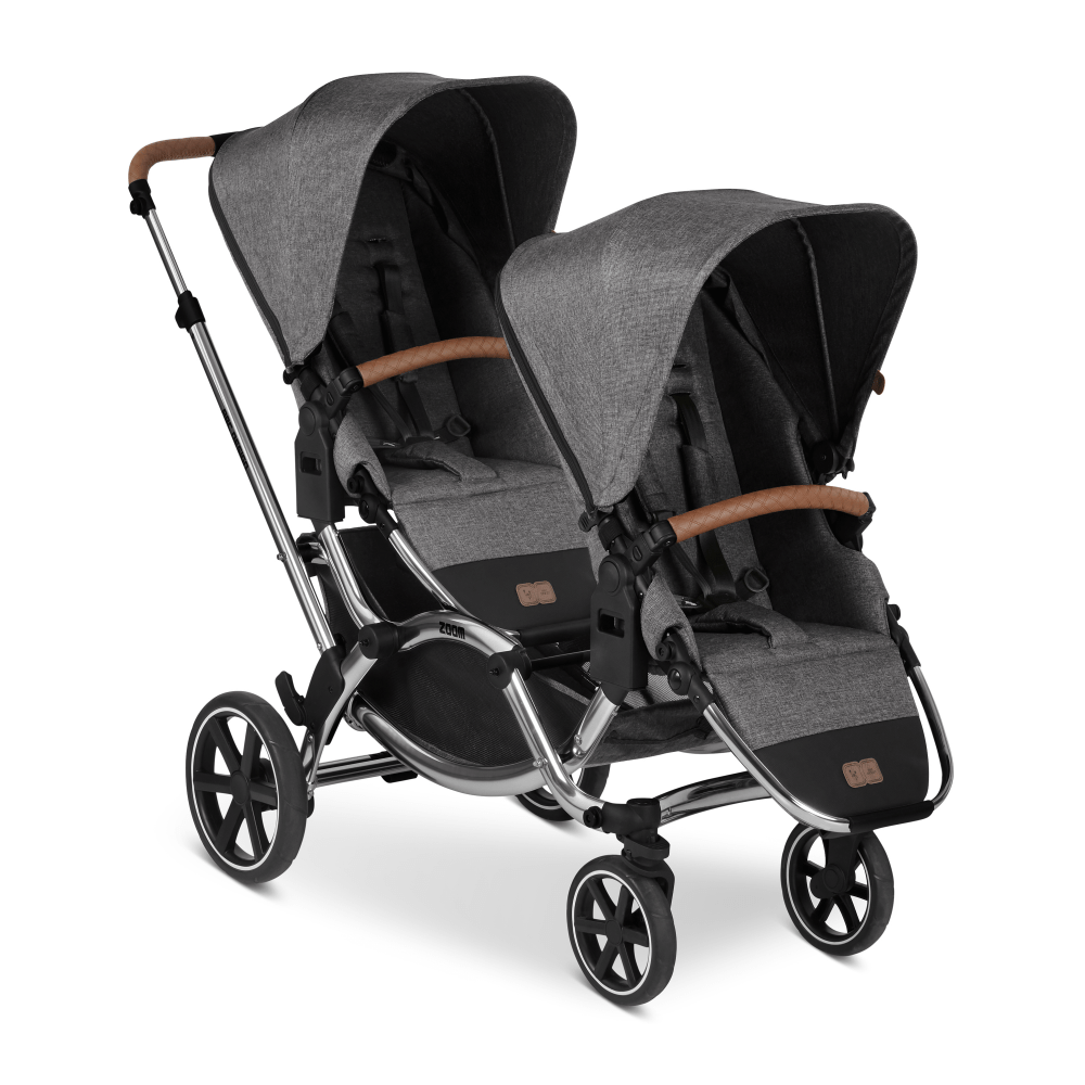 abc zoom double pushchair