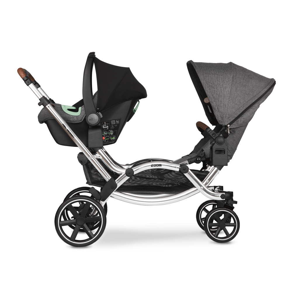 zoom double pushchair