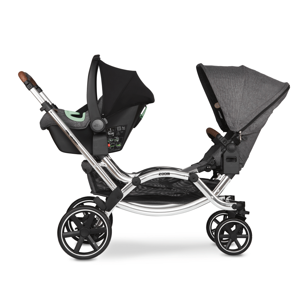 double tandem pushchair