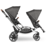 Zoom Double Tandem Pushchair Side View 2 Seats