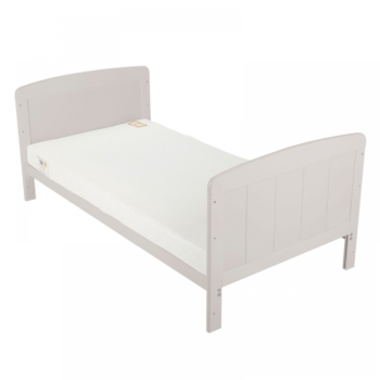 juliet toddler bed and mattress - dove grey