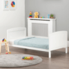 juliet toddler bed and mattress in nursery