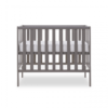 bantam space saver cot taupe grey front view